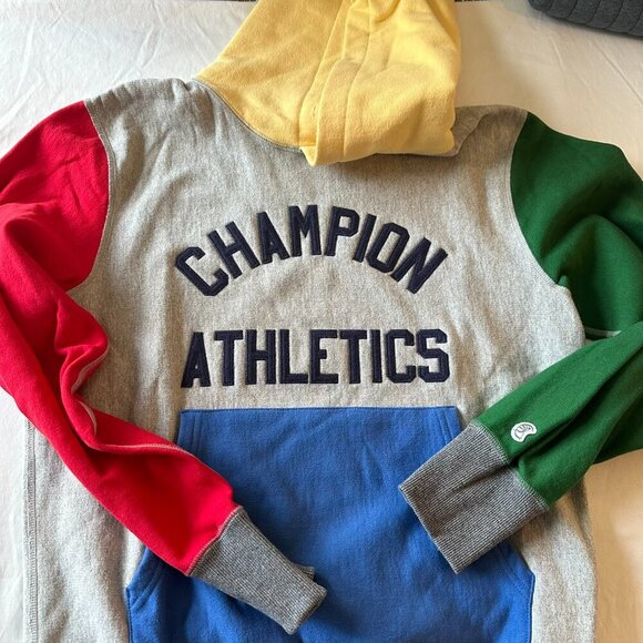 Todd Snyder x Champion Color Block Sweatshirt - Picture 2 of 3